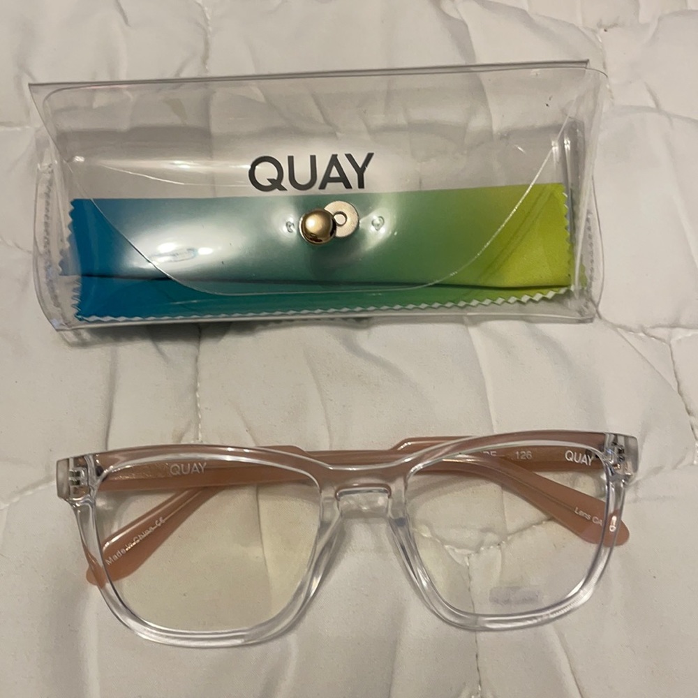 Quay blue light glasses brand new